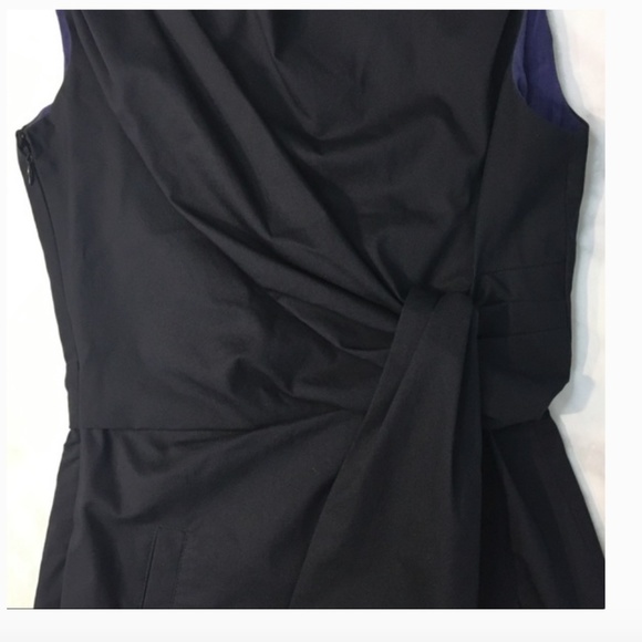 Black Diane Von Furstenberg Amara Shift Dress - Picture 3 of 5